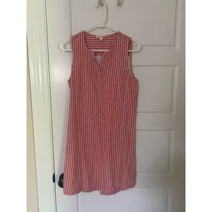 Striped beach dress